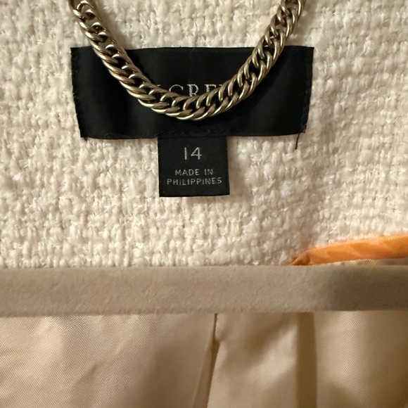 J. Crew Cream Tweed Jacket - Picture 5 of 5